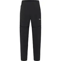 Jack Wolfskin - Hikeout Zip Away Pants - Trekkingbroek 56 - Regular, zwart