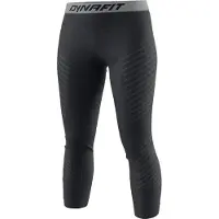 Dynafit - Women's Tour Light Merino 3/4 Tight - Merino-ondergoed S, zwart
