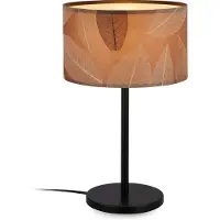Briloner Tafellamp Mata, bruin / roest, Woon-/ Eetkamer, metaal, Tafellamp