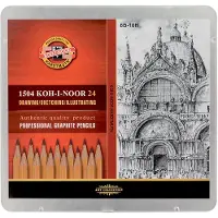 Kohinoor Koh i noor Grafietpotlood 1504 - 24 Gradaties, 8B t/m 10 H.