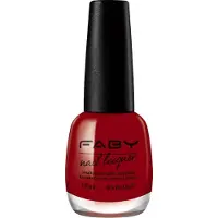 Faby nagellak Snow White's Snack dames 15 ml vegan rood