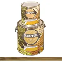 Restol Houtolie Mat Tuinhoutgroen Watergedragen 750 ML