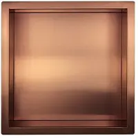 Guido Gusto Copper RVS Inbouwnis 30x30x7cm