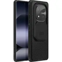NILLKIN Hoesje voor Xiaomi Redmi Note 14 Pro en 14 Pro Plus Schokbestendig, Zwart