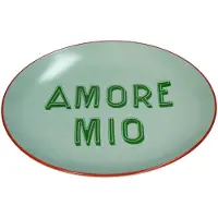 HD Collection Ontbijtbord Amore Mio Groen D 20,5 H 2,5 Cm