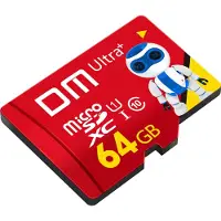 DM micro sd kaart 64GB - High speed - 4K - Extra veilig - U3 - Klasse 10 - R 80 mb/s - W 44 mb/s