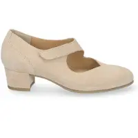 Durea 5755 wijdte G Bandschoenen | Maat 6.5 Dames Beige