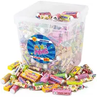 Fruit-tella , Mentos, Chupa Chups & Look-O-Look mini's strooigoed snoepmix XL