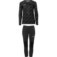 Uhlsport Progressive Keepersset Lange Mouwen Kids Zwart