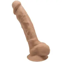 Silexd - Realistische Dildo - Model 1 - 17,5 cm - Caramel