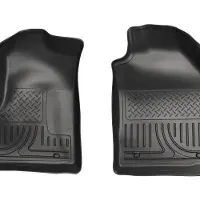 Husky Liners 10-12 Ford Transit Connect (Van/Wagon) WeatherBeater Black Floor Liners