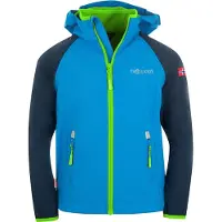 TROLLKIDS - Kids Rondane Zip Off Jacket XT - Softshelljack 176, blauw