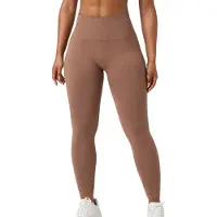 Björn Borg Legging Women Studio Seamless Ribbed Tights Acorn-XL