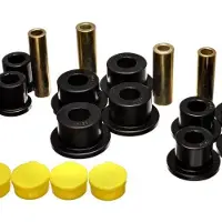 Energy Suspension 02-05 Dodge Ram 1500 2WD Black Rear Leaf Spring Bushing Set
