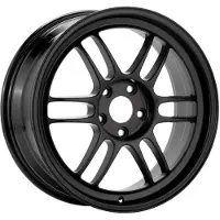 ENKEI RPF1 17x9 5x114.3 45mm Offset 73mm Bore Matte Black Wheel RX8