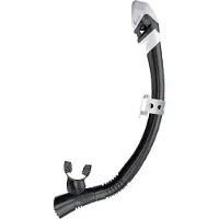 Seac Fast Tech Dry Diving Snorkel Zwart
