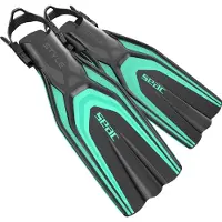 Seac Sub Style Diving Fins Zwart EU 36-38