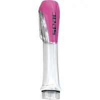 Seac Sub Libera Unica Magica Snorkel - Transparant met Roze Top