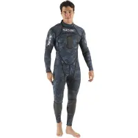 Seac Sub M.lungo 1.5 Mm Diving Wetsuit Grijs 2XL Man