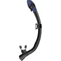 Seac Sub Fast Tech Dry Freediving Snorkel Blauw,Zwart
