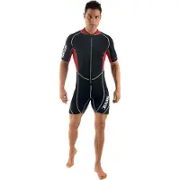 Seac Sub Ciao 2.5 Mm Short Sleeve Shorty Zwart S Man