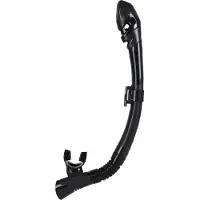 Seac Sub Fast Tech Dry Diving Snorkel Zwart