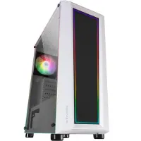Mars Gaming ATX-behuizing - - MC-ART - Midi-Toren - Gehard glas - USB 2.0 en 3.2