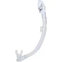 Seac Sub Vortex Dry Silicone Diving Snorkel Wit,Zilver