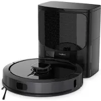 Nedis SmartLife Robotstofzuiger met stofstation | Laser navigatie | Wi-Fi | Zwart