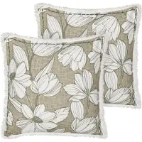 Beliani Decoratieve kussens, CYANOTIS (45 x 45 cm)