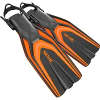 Seac Sub Style Diving Fins Oranje EU 42-44