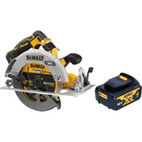 DeWalt DCS 573 N Accu-cirkelzaag 18 V 190 x 30 mm borstelloos + 1x accu 4.0 Ah - zonder lader
