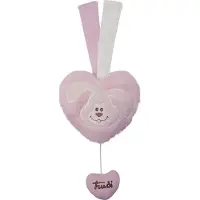 Trudi Muziekknuffel Cremino Hart 15 cm Roze