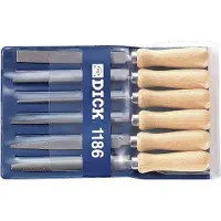 Dick 11861020 Set sleutelvijlen 6-delig Slaglengte 100 mm 1 set(s)