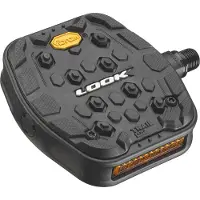 Look Paar Trail Grip Flat Pedals Black