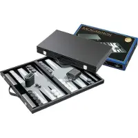 Sonstiges Backgammon Koffer Grijs