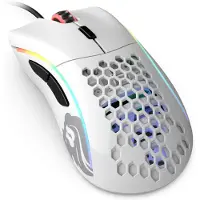 Glorious Model D Gaming-Maus - Wit, glanzend