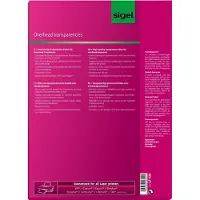 Sigel transparanten voor zwart-wit laserprinters (50 bladen)