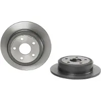 Brembo Remschijf 08B52921 achter, volledig, sterk gecarboniseerd, 1 Stuk