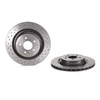 Brembo Remschijf 09A95921 achter, geventileerd, sterk gecarboniseerd, 1 Stuk
