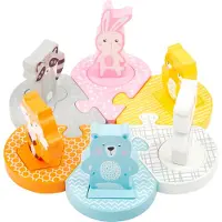 Small Foot - Houten Vormenpuzzel Dieren