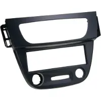 ACV 1-DIN frontpaneeladapter compatibel met Renault Megane III 2008 > zwart