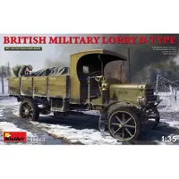 Mini art Britse militaire vrachtwagen B-type