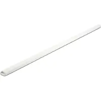 DeLOCK Kunststof kabelgoot zelfsluitend met zelfklevende plakstrip - 100 x 1,5 cm / wit