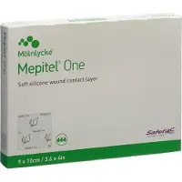Mölnlycke Mepitel One Wondcontactlaag 9x10cm 5 St Compressen
