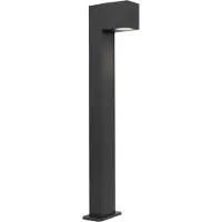 QAZQA Smart staande buitenlamp antraciet 65 cm IP44 incl. Wifi GU10 - Baleno