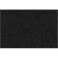Floordirekt Deurmat - Droogloopmat - Schoonloopmat - Rhine - Zwart - 90 x 120 cm