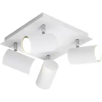 TRIO Marley Plafondlamp Wit Excl. 4x GU10 · max. 35W