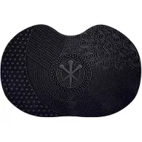 Luvia Cosmetics Brush Cleansing Mat Black Kwastenreiniger 1 st