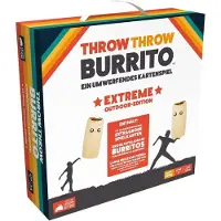Asmodee EXKD0020 - Gooi Burrito: Extreme Outdoor-Editie, voor 2-6 spelers, vanaf 7 jaar (NL editie) (Duits)